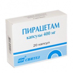 Пирацетам капс. 400 мг 20 шт.