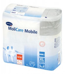 Подгузники-трусы для взрослых, Molicare (Моликар) р. XL №14 арт. 915834 Мобайл